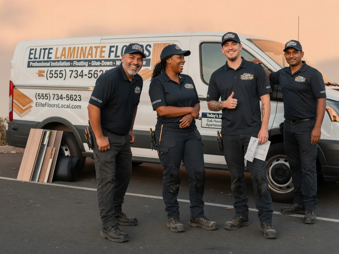 Laminate flooring installation company in Danube, MN